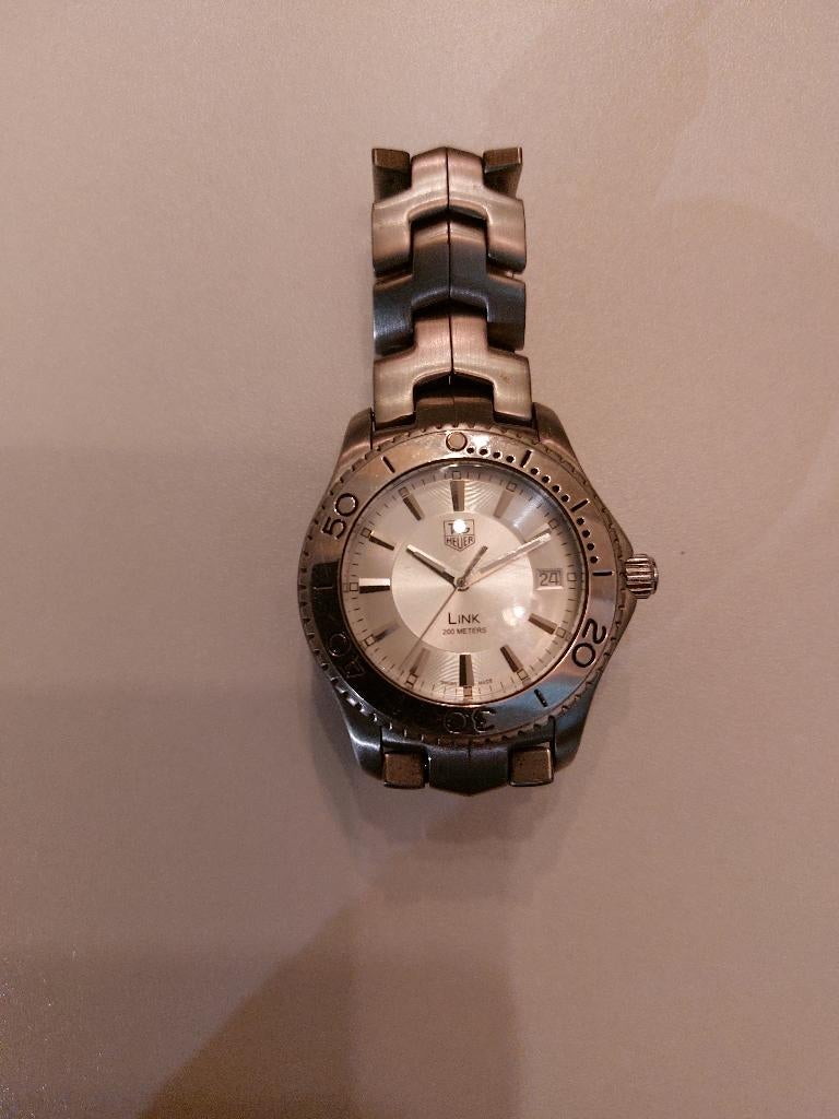 Tag Heuer, Bijoux, Sacs & Beauté, Montres | Hommes, Comme neuf, Enlèvement, TAG Heuer, Autres matériaux