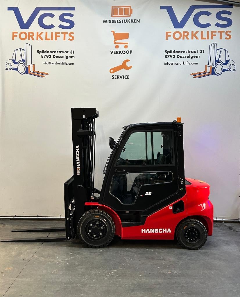 Diesel heftruck: 2.5t HANGCHA + garantie Kubota v2406, Ophalen, Diesel, Hangcha, Heftruck