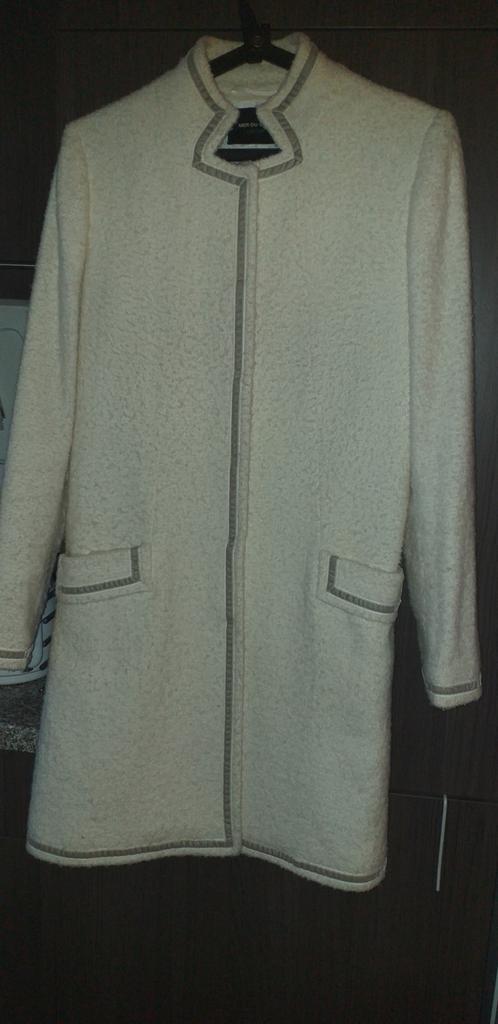 Manteau laine "mer du nord" M38, Enlèvement ou Envoi, Comme neuf, Taille 38/40 (M), Blanc