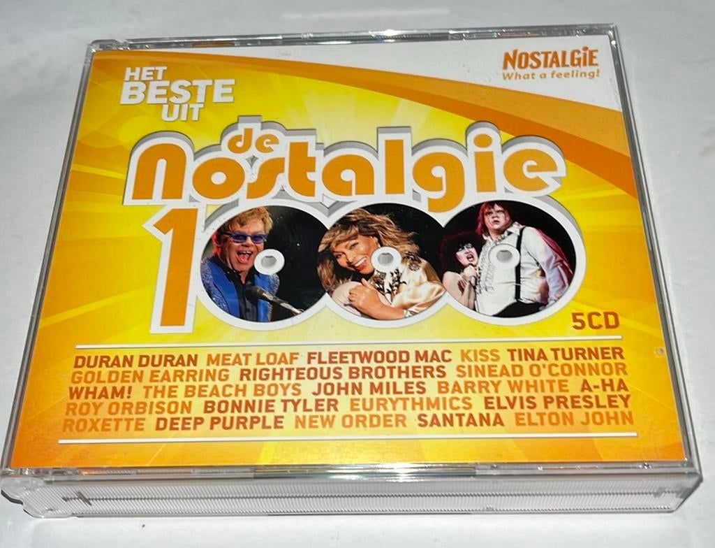 Het beste uit de Nostalgie 1000 - 5CD box, Enlèvement ou Envoi, Comme neuf