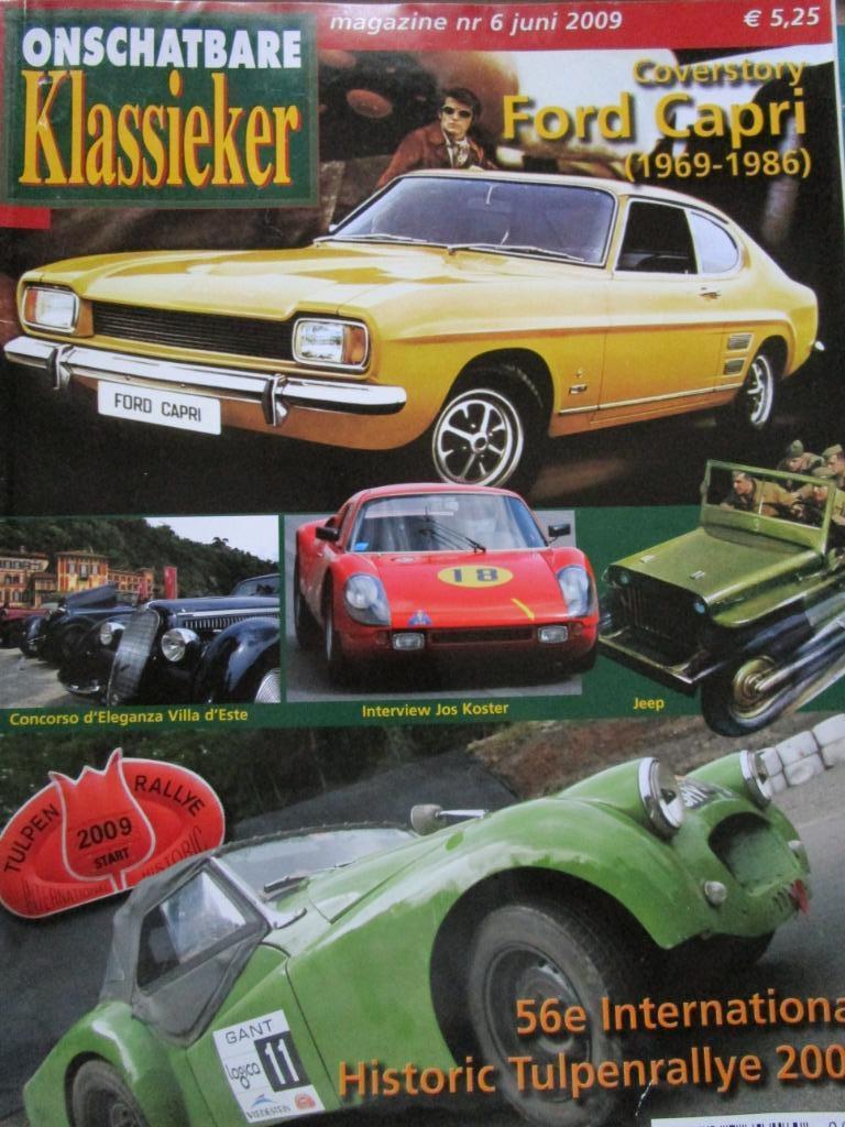 Klassieker magazine Ford Capri, Ophalen of Verzenden, Gelezen, Algemeen