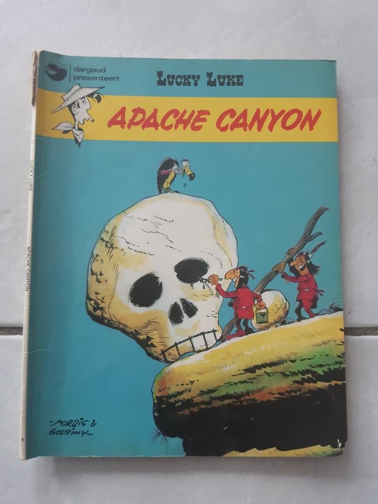 Lucky Luke - nr 6 - Apache Canyon, Ophalen of Verzenden, Gelezen