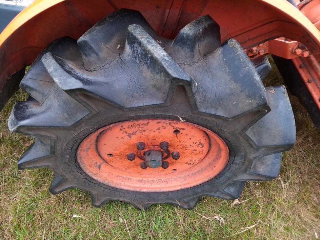 MINITRACTOR KUBOTA met frees, Enlèvement, Utilisé, Coupeur de jardin, Kubota