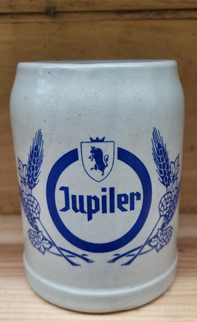4 chopes 50cl Jupiler Liège Leuven, Enlèvement ou Envoi, Comme neuf, Chope(s), Jupiler