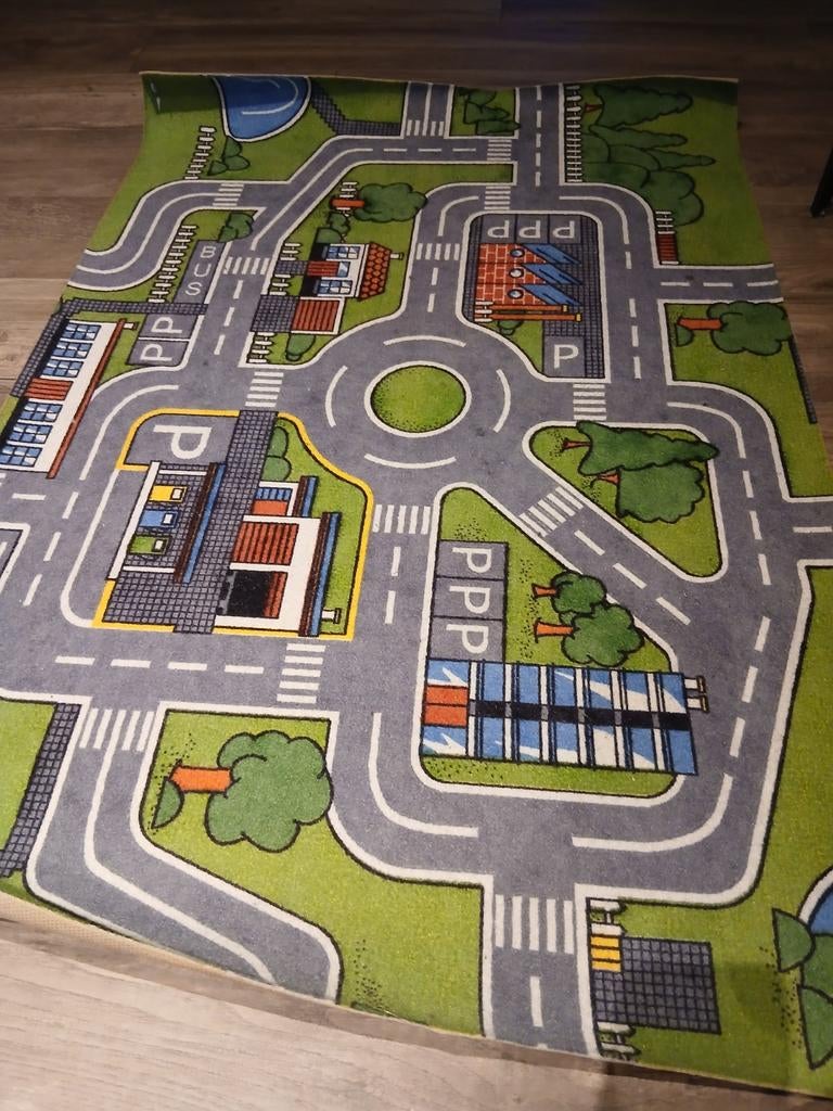 Speelmat voor auto's, Ophalen