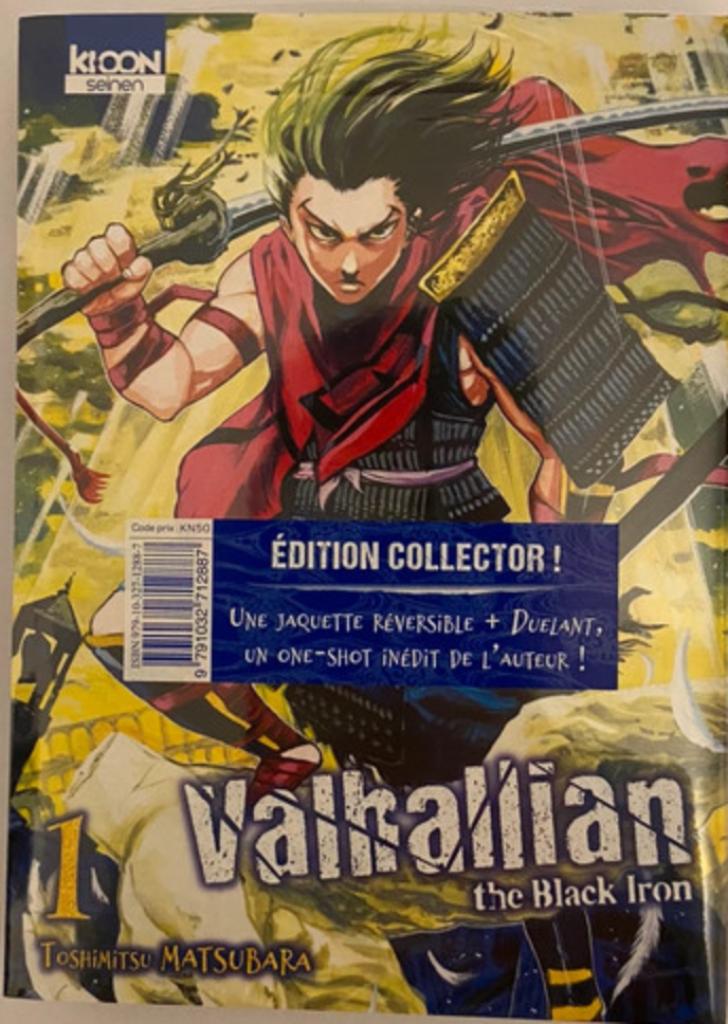 manga  Valhallian the Black Iron tome 1 Édition collector, Comics, Enlèvement ou Envoi, Neuf, Japon (Manga)