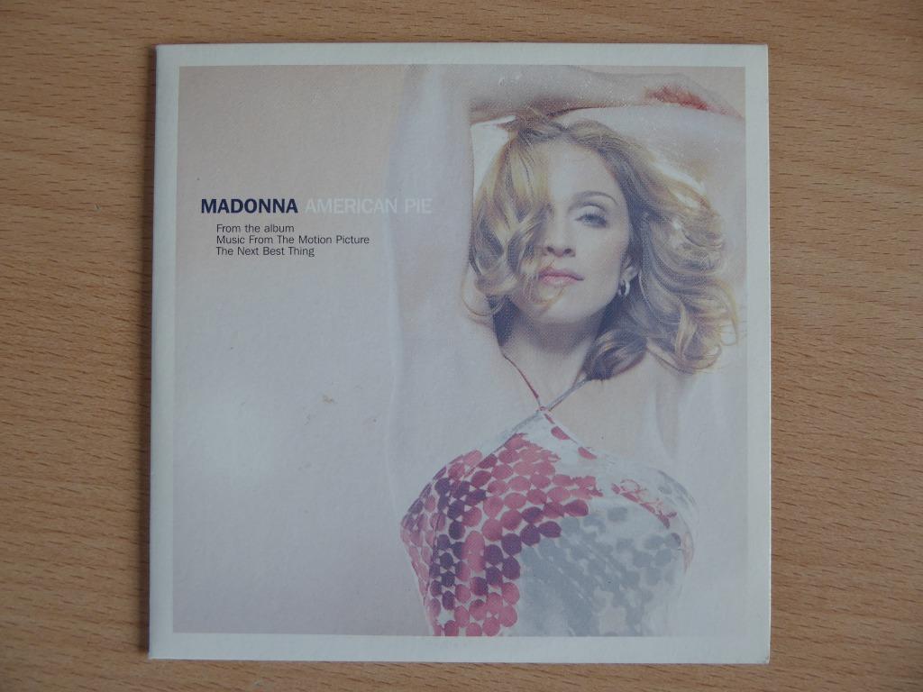 MADONNA : AMERICAN PIE/AMERICAN PIE(2)  (CDSINGLE), Cd's en Dvd's, 1 single, Ophalen of Verzenden, Zo goed als nieuw, Pop