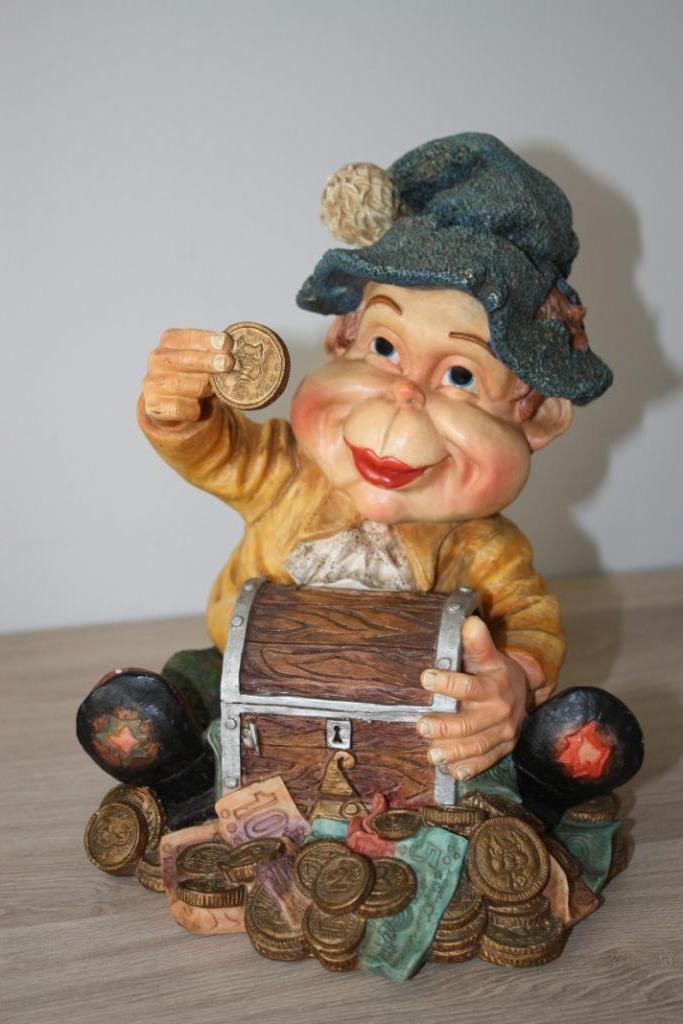 Efteling , Laaf Spaarpot , genummerde versie , Anton Pieck, Collections, Efteling, Comme neuf, Autres types, Enlèvement ou Envoi
