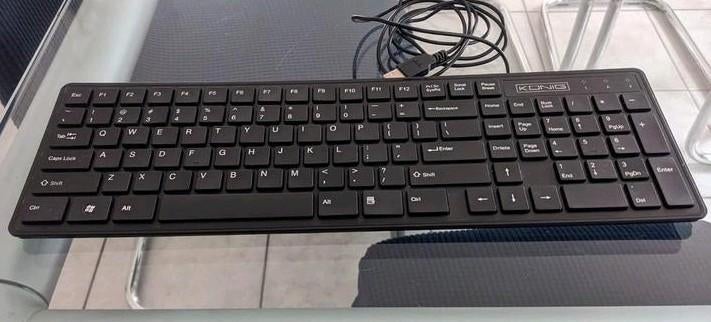 Clavier USB Konig Slim QWERTY - très bon état., Informatique & Logiciels, Enlèvement ou Envoi, Qwerty, Utilisé, Konig