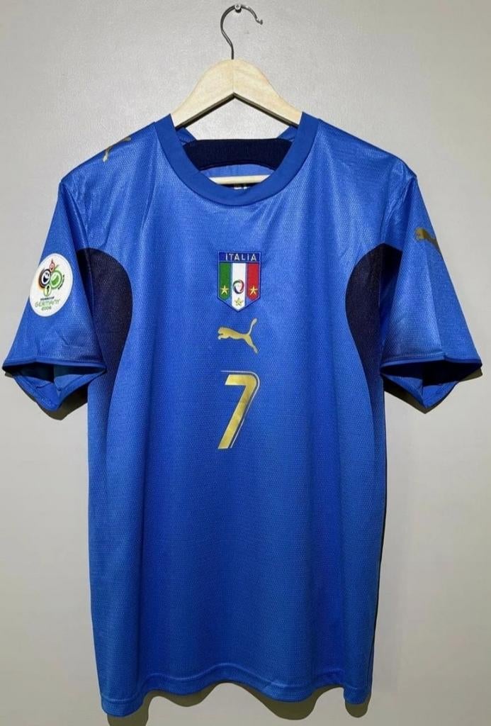 Italië Delpiero Voetbalshirt WorldCup Finale Winnaars 2006, Verzenden, Zo goed als nieuw