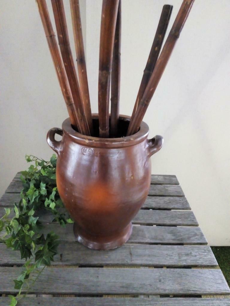 Oude bewaar pot ., Antiek en Kunst, Ophalen