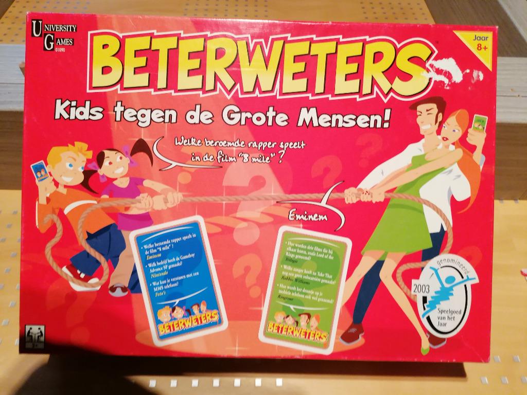 Beterweters, kids tegen grote mensen, Ophalen, Zo goed als nieuw, Jongen of Meisje