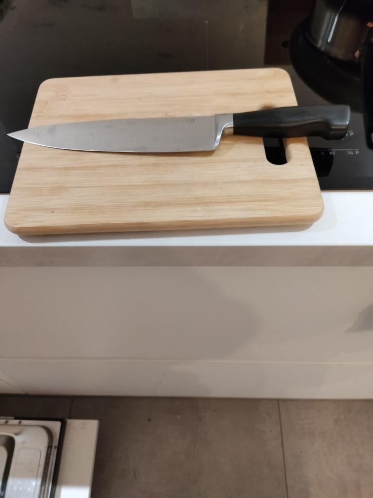 Couteau de chef Le diamant du cuisinier Sabatier en acier in, Enlèvement ou Envoi