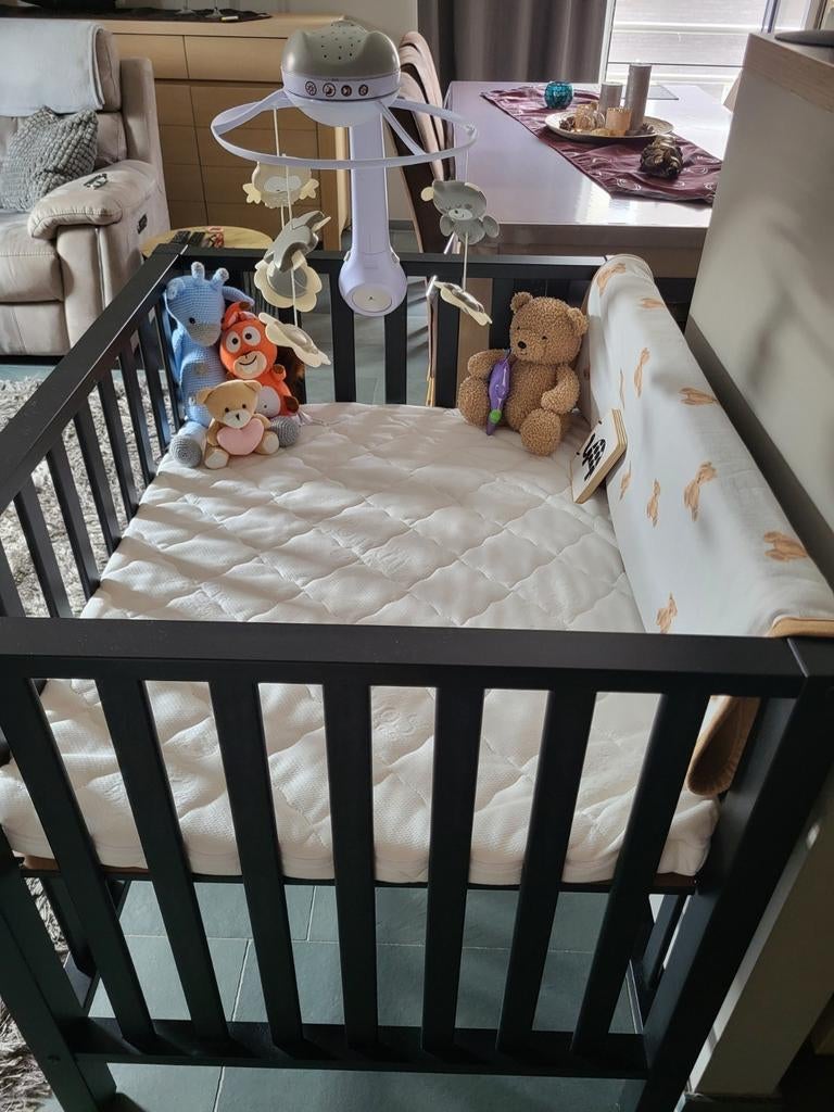 Babypark 100x80 cm . Met verstelbare bodem ., Ophalen