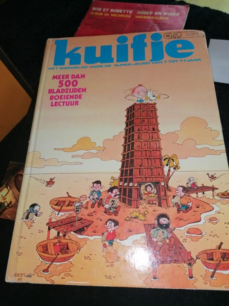 Kuifje omnibus strips 1983 500 blz, Boeken, Strips | Comics, Ophalen of Verzenden