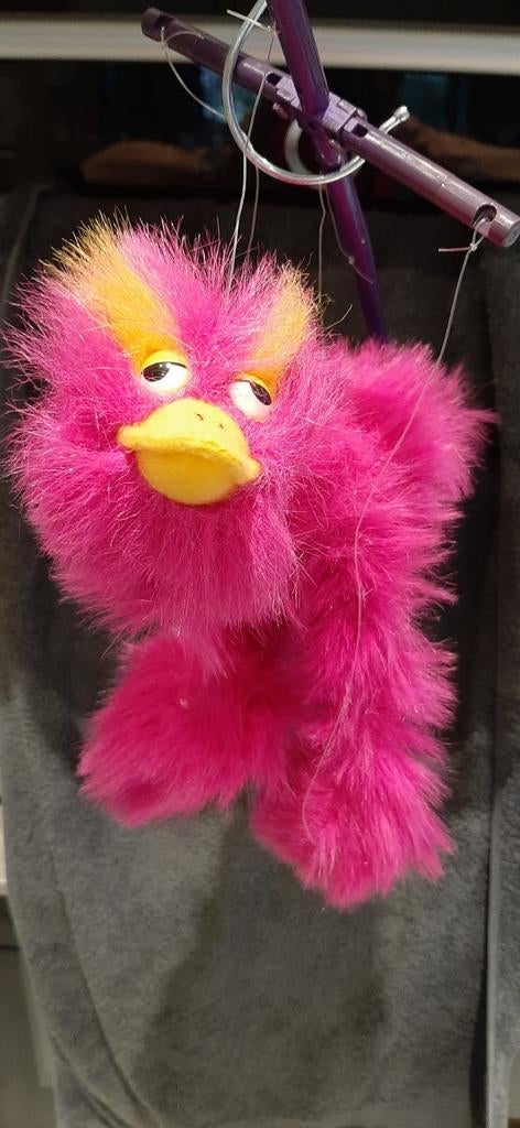 Marionet struisvogel roze ., Verzamelen, Poppen, Ophalen of Verzenden, Zo goed als nieuw