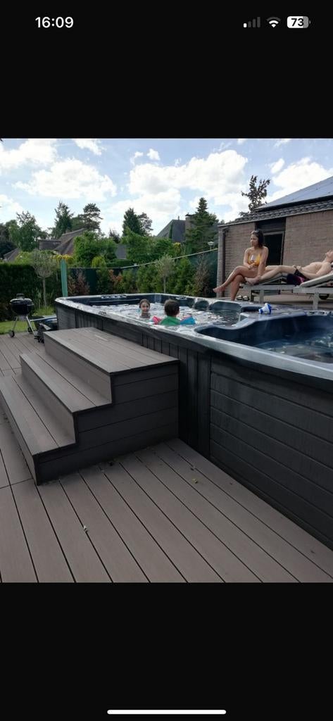 Zwemspa combi jacuzzi  gratis geplaatst, Ophalen of Verzenden, Verlichting