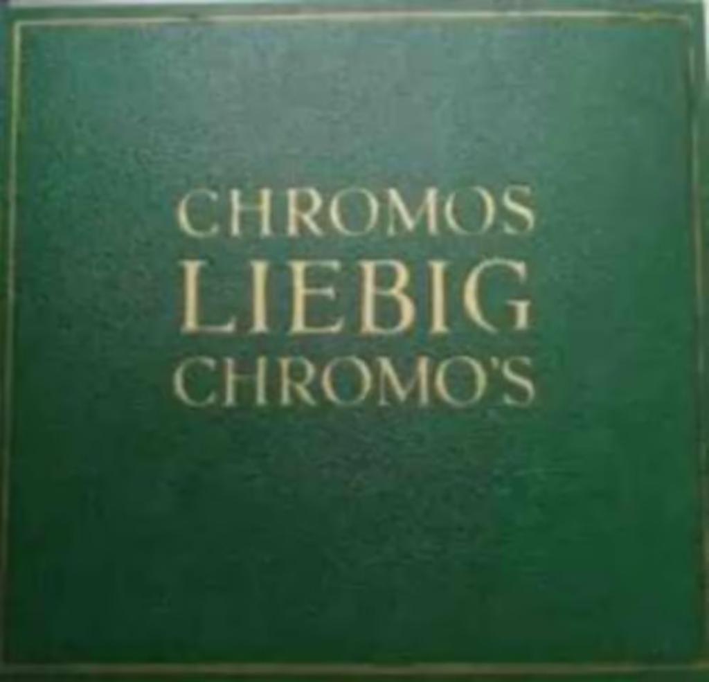 Map 1 met Liebig Chromos met 50 reeksen van 6 chromo's, Ophalen of Verzenden, Gelezen