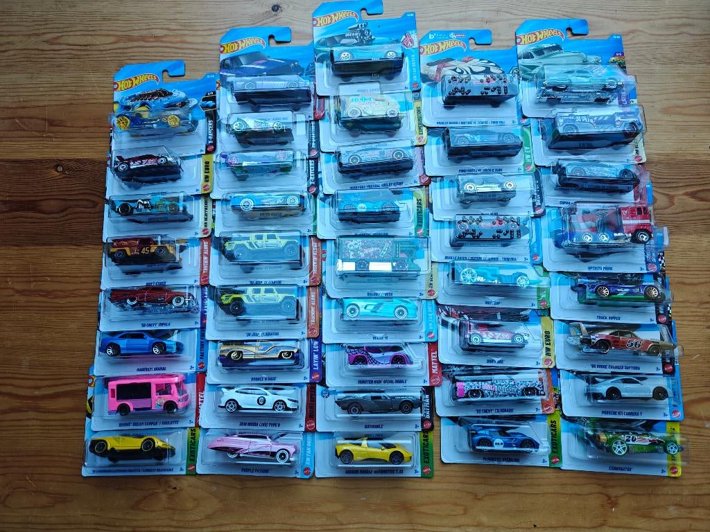 hot wheels lot van 42 stuks 2026, Ophalen of Verzenden, Nieuw