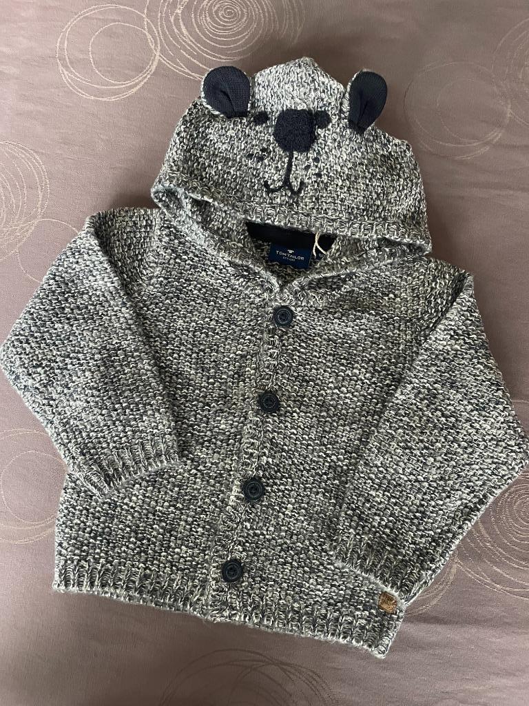 Baby gilet à capuche Gillet Mt 80 Tom Tailor NEW, Tom Tailor, Enlèvement, Neuf