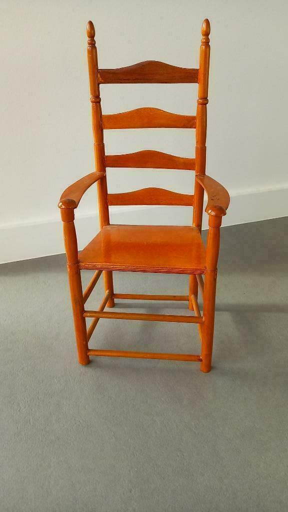 Houten poppenstoeltje, Verzamelen, Ophalen of Verzenden