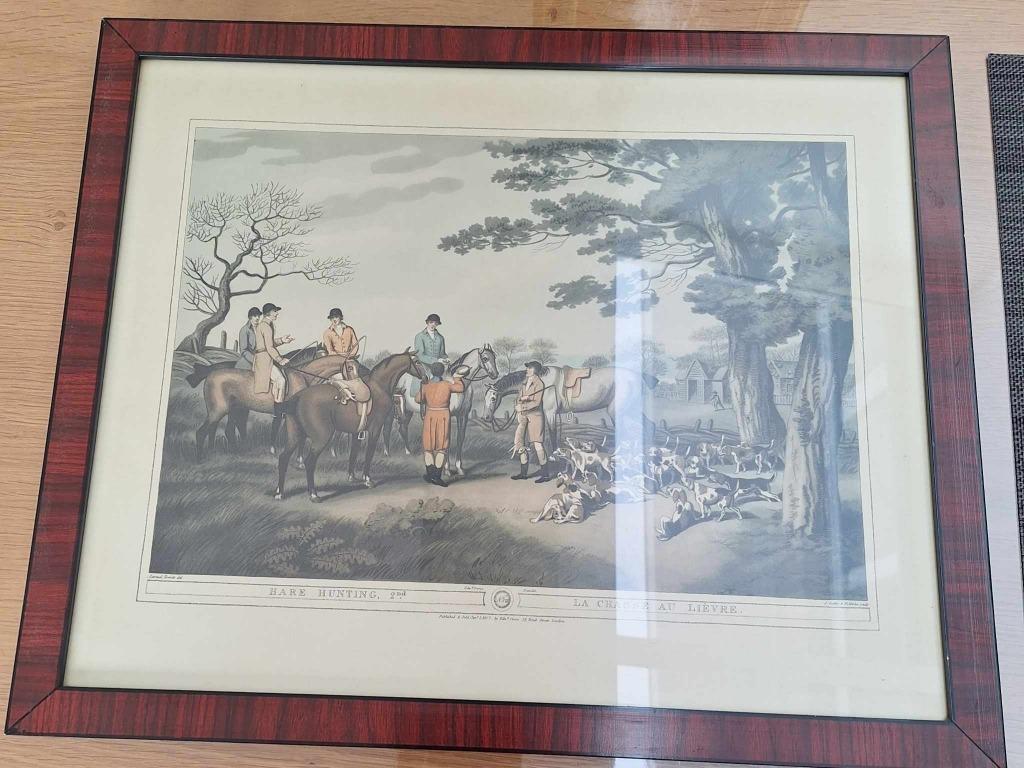 jachttafereel, Antiek en Kunst, Ophalen