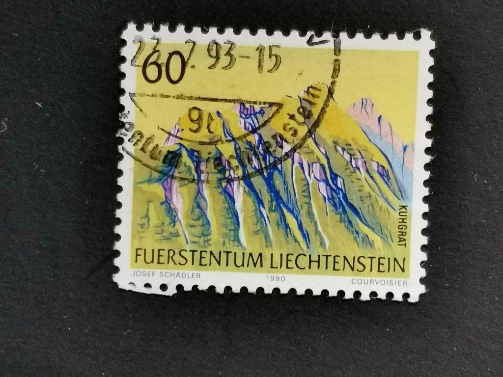 Liechtenstein 1990, Envoi, Affranchi