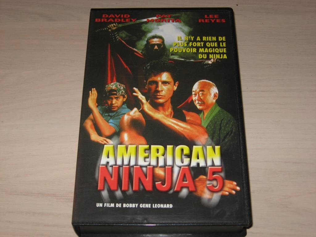 K7 VHS American Ninja 5, Cd's en Dvd's, VHS | Film, Zo goed als nieuw, Actie en Avontuur, Ophalen of Verzenden