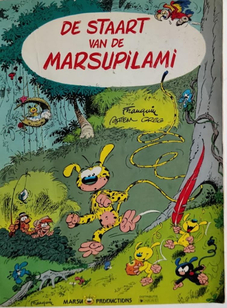 Marsupilami deel 01: De staart van Marsupilami, Enlèvement ou Envoi, Utilisé, Franquin