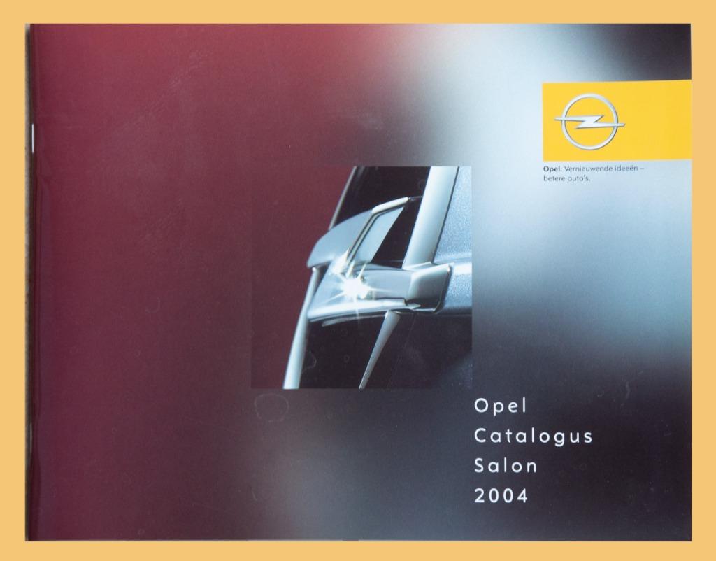 Mooie Opel Brochure Catalogus Salon 2004, Enlèvement ou Envoi, Opel