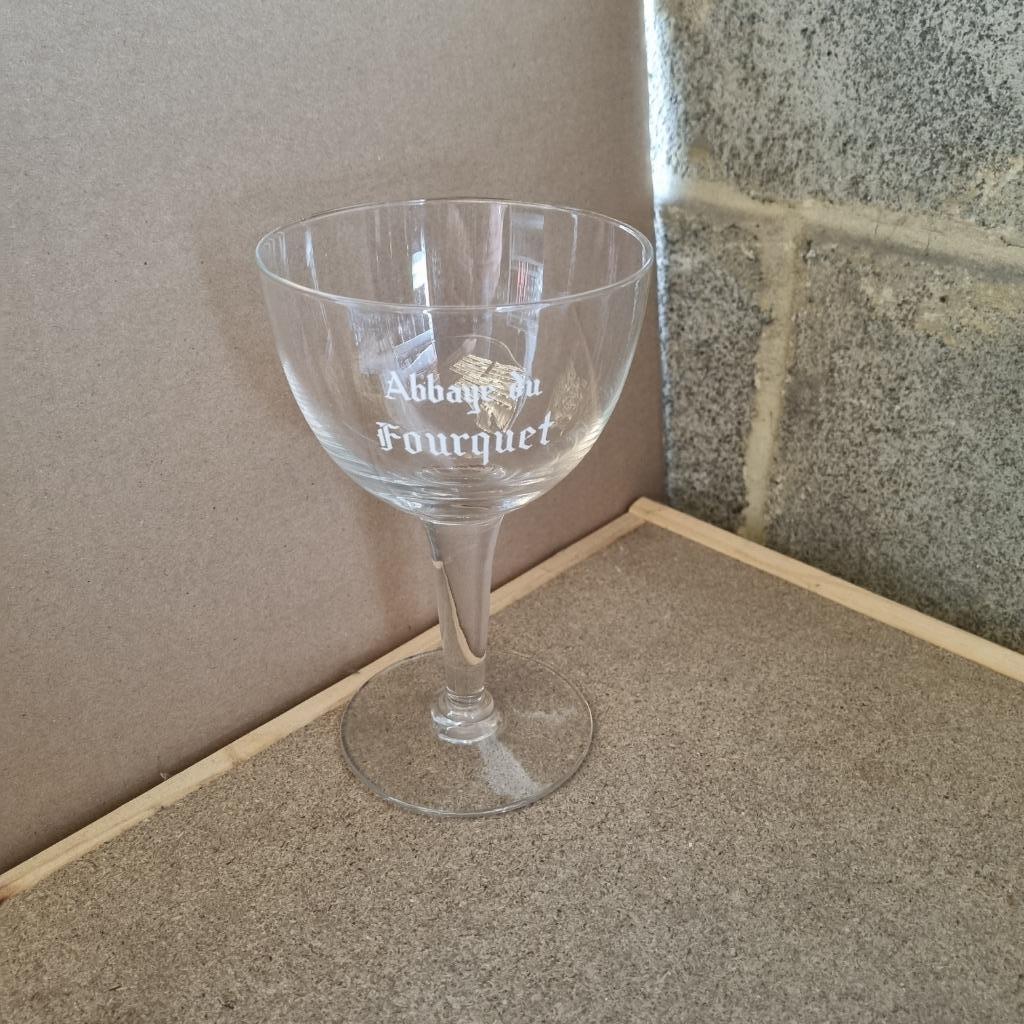 Verre Abbaye du Fourquet, Collections, Enlèvement ou Envoi, Utilisé, Verre ou Verres, Autres marques