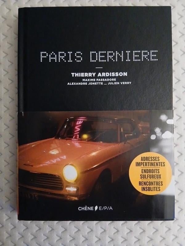 Thierry Ardisson: Paris Laatste - boek, Boeken, Film, Tv en Media, Zo goed als nieuw, Media, Ophalen of Verzenden
