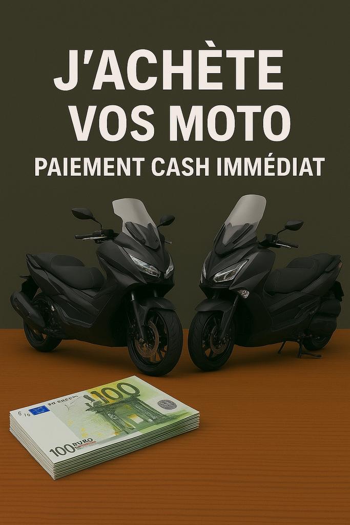 💸 RACHAT IMMÉDIAT DE MOTOS & SCOOTERS – PAIEMENT CASH ! ✅, Enlèvement