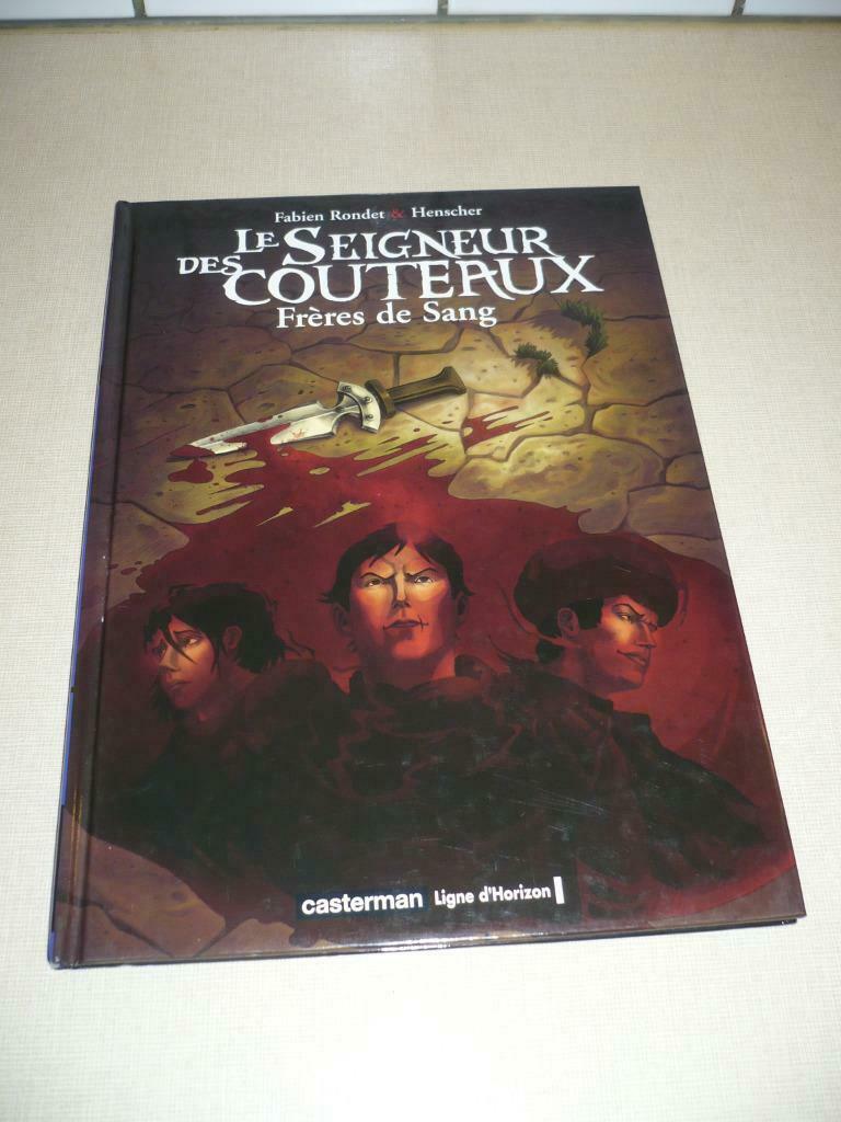 Le seigneur des couteaux n° 1:Frères de sang, Boeken, Eén stripboek, Ophalen of Verzenden, Gelezen