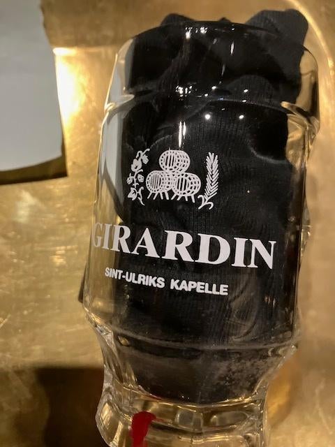GLAS GIRARDIN SINT ULRIKS KAPPELLE. H : 13 CM, Verzamelen, Ophalen of Verzenden, Zo goed als nieuw, Bierglas