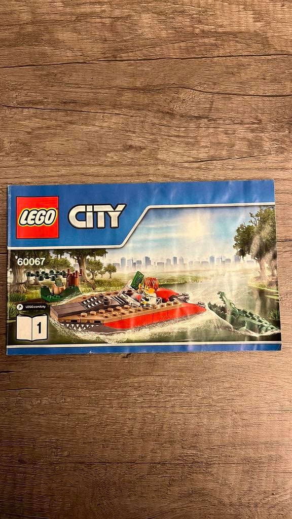 Lego city helikopter en boot, Ophalen, Zo goed als nieuw, Lego