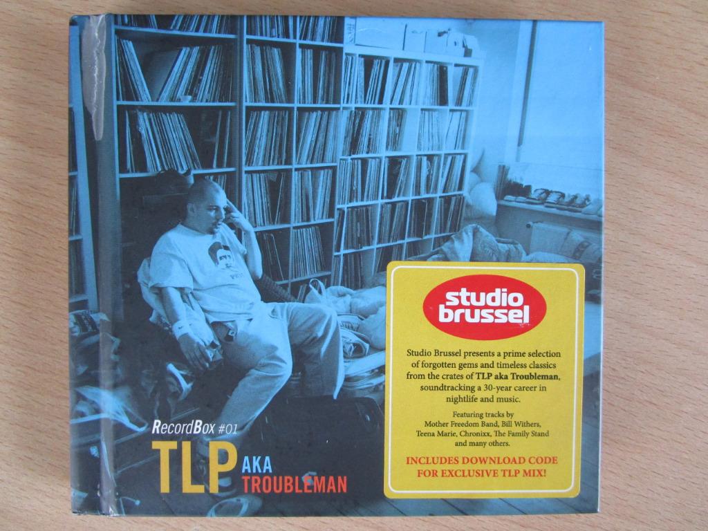 TLP AKA TROUBLEMAN = RECORDBOX #01 - 2 CD'S + BOEK, Cd's en Dvd's, Cd's | Dance en House, Ophalen of Verzenden, Zo goed als nieuw