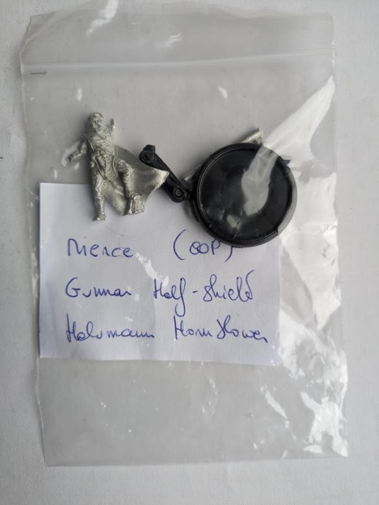 Mierce miniatures – Hrafnen Crew – Gunnar Half-Shield - 28mm, Ophalen of Verzenden, Nieuw, Overige soorten, Figuurtje(s)