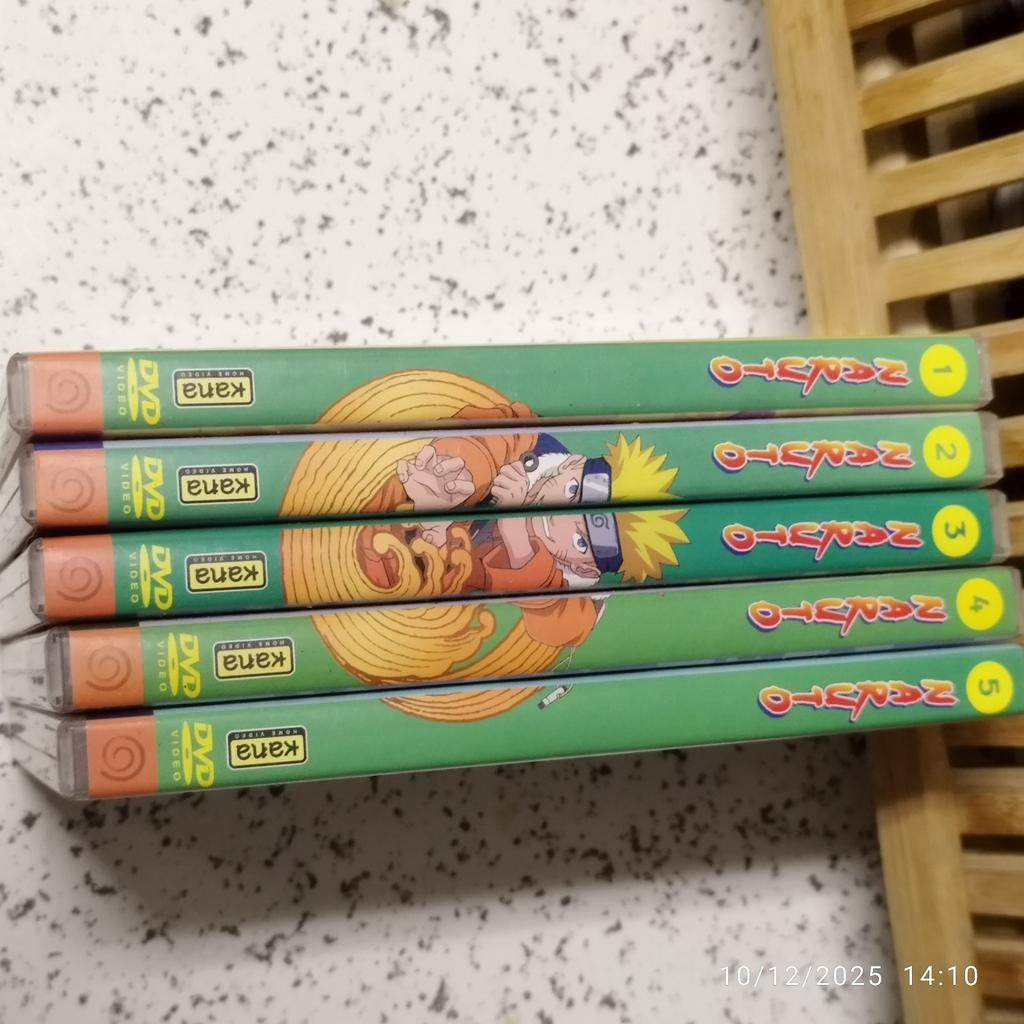 Coffret Naruto 5 DVD, Enlèvement