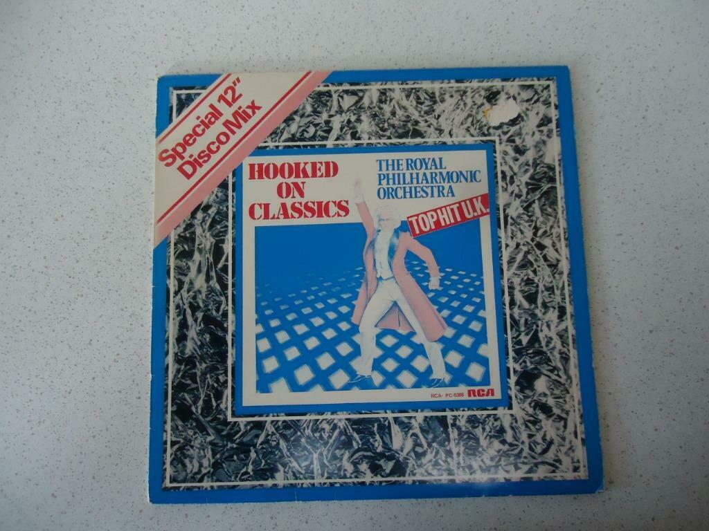 Maxi Single "The Royal Philharmonic Orchestra" Hooked On Cla, Ophalen of Verzenden, Gebruikt, 12 inch