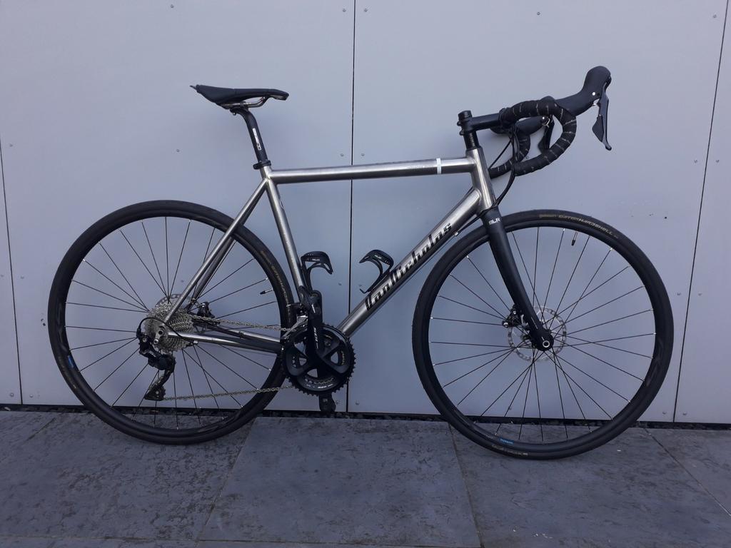 VanNicholas Ventus Shimano 105, 2021, M, zo goed als nieuw., Ophalen, Zo goed als nieuw, Titanium
