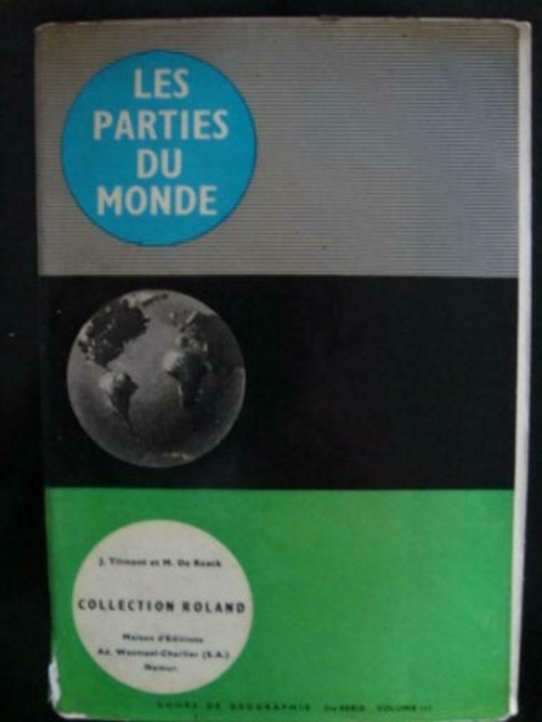 Les parties du monde, Ophalen of Verzenden, Gelezen, Aardrijkskunde