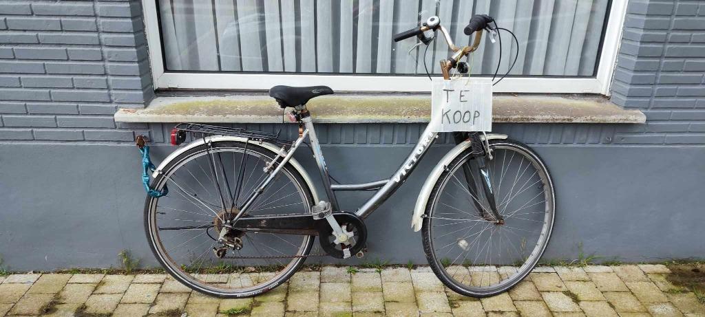 dames fiets eerst volledig lezen aub, Fietsen en Brommers, Fietsen | Dames | Damesfietsen, Ophalen, Gebruikt