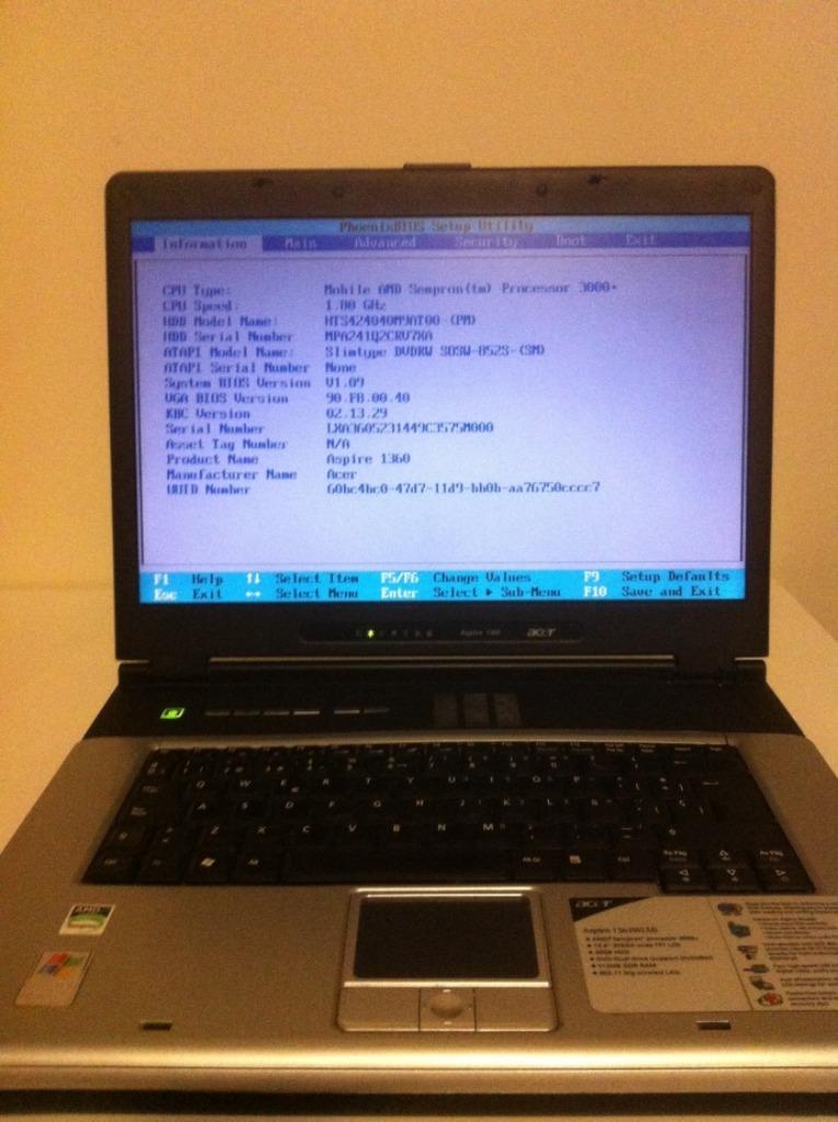 Acer Aspire 1363WLMi-laptop, Ophalen of Verzenden, Zo goed als nieuw, Acer