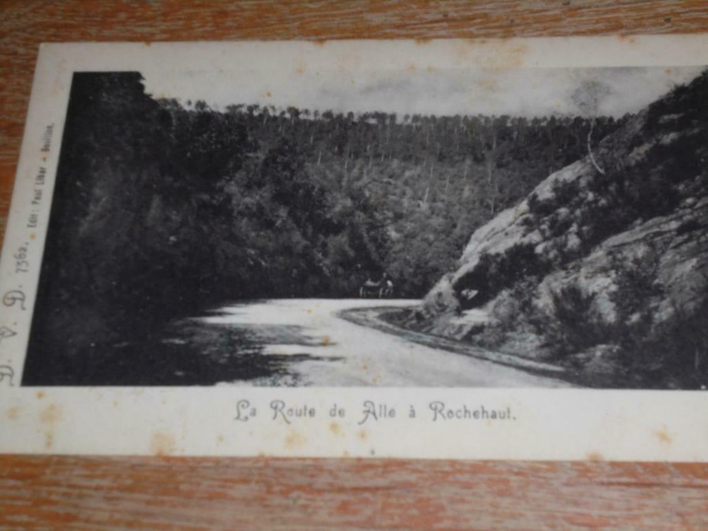 postkaart Rochehaut, Ophalen