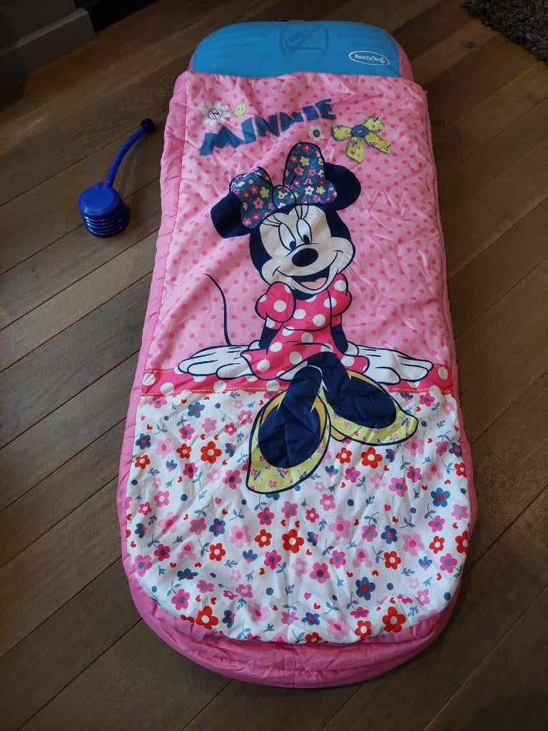luchtmatras + slaapzak in 1 - Readybed Minnie Mouse, Enlèvement, Utilisé, 1 personne