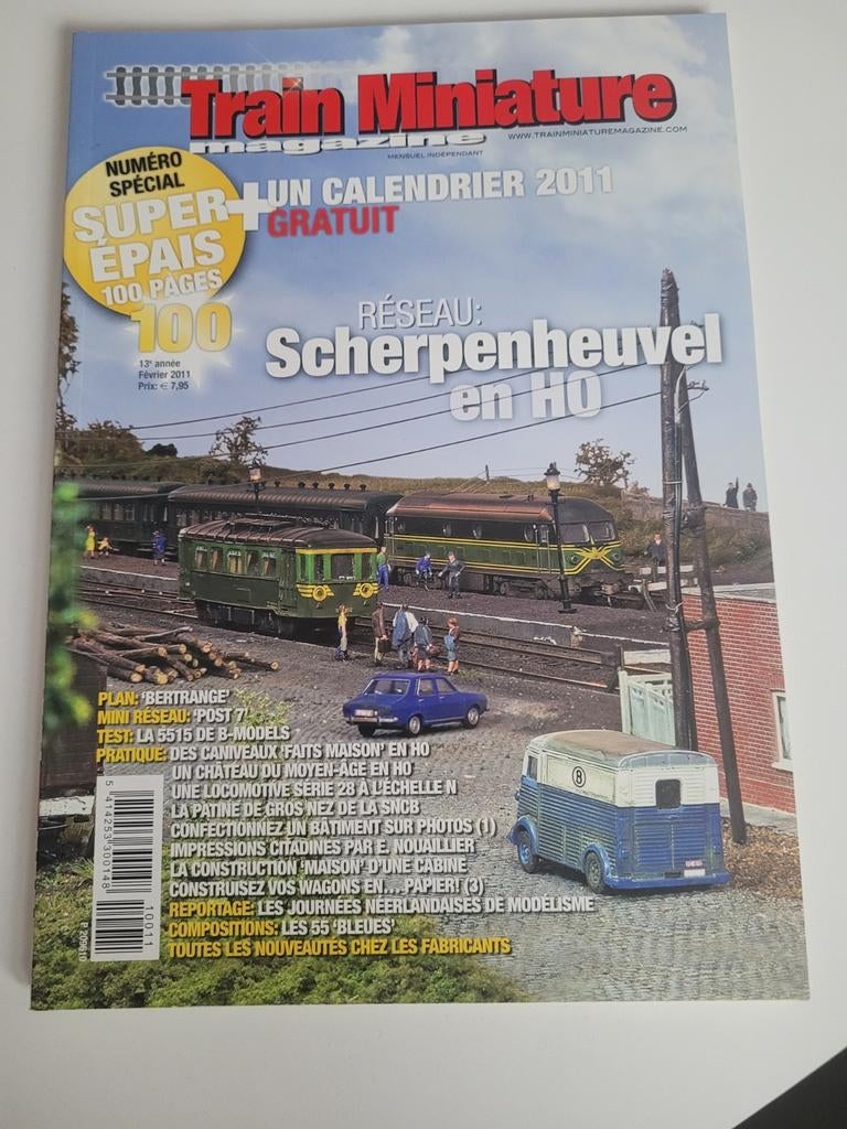 Train Miniature Magazine février 2011, Collections, Enlèvement ou Envoi, Comme neuf, Train, Livre ou Revue