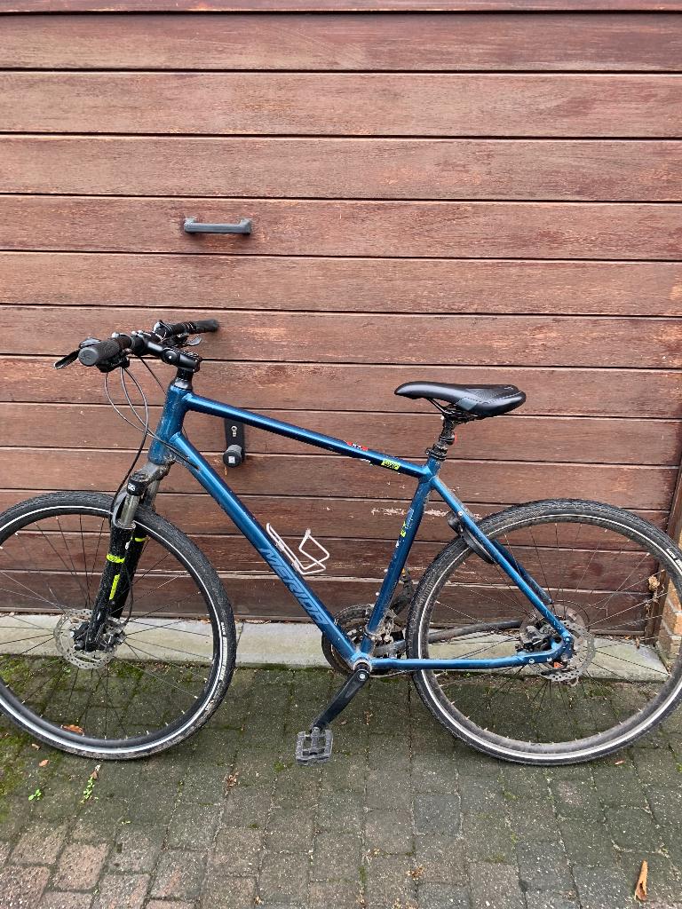 Merida Crossway 100, Fietsen en Brommers, Gebruikt, Vering, 53 tot 57 cm, Ophalen