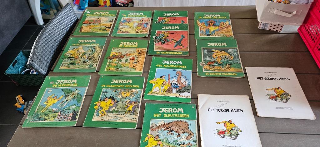 Jerom, plusieurs titres, Plusieurs BD, Enlèvement, Utilisé, Willy Vandersteen