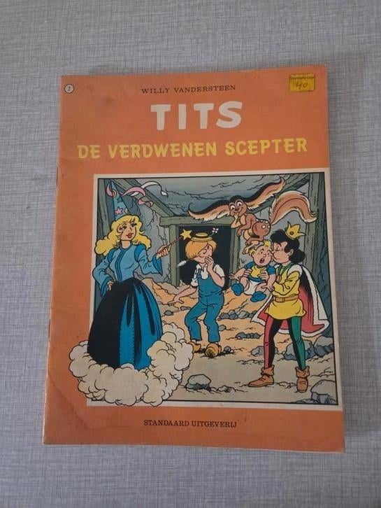 Tits 2, 1ste druk., Boeken, Willy Vandersteen, Eén stripboek, Ophalen of Verzenden, Zo goed als nieuw